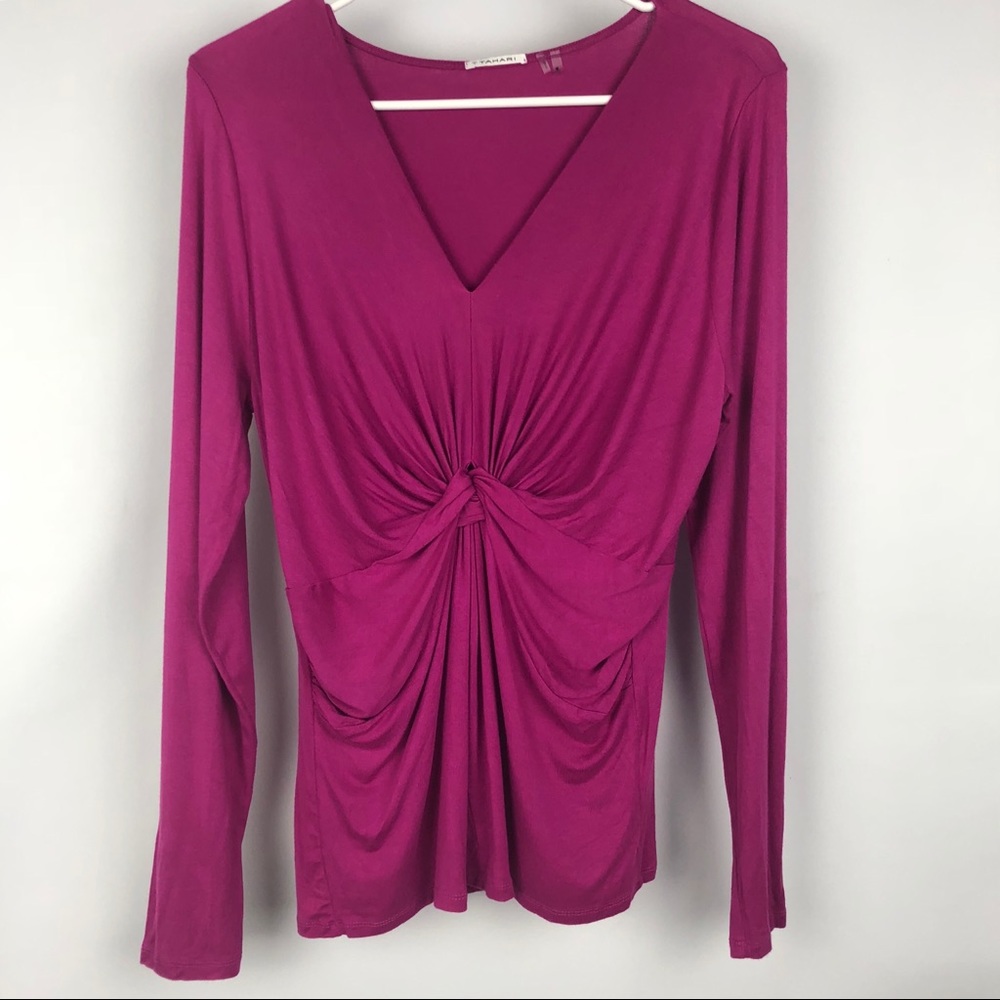 Tahiri | Pink Long Sleeve Top